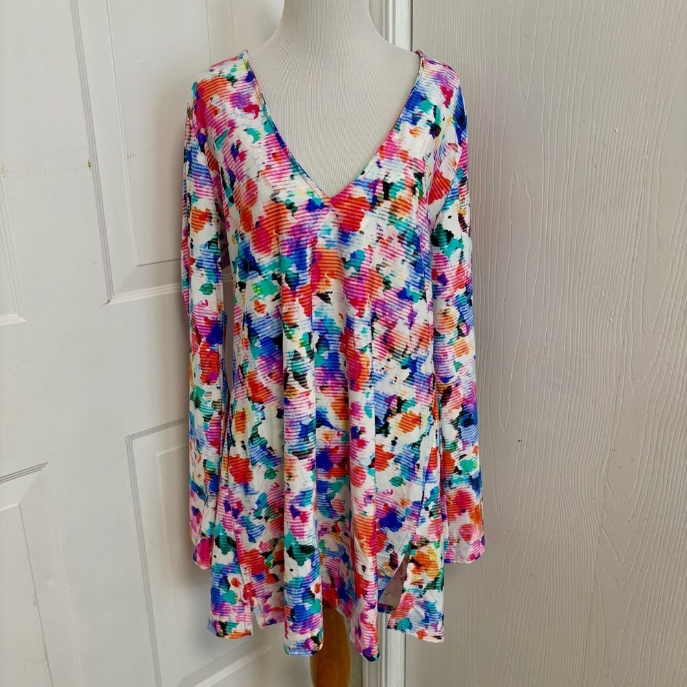 Kenneth Cole Swim Coverup Dress J2